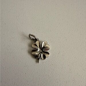 James Avery Silver Four-Leaf Clover Charm